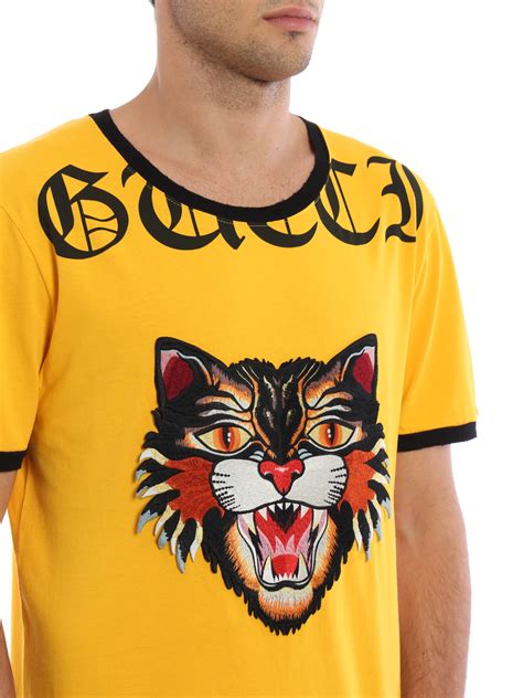 gucci tshirt cat|angry cat t shirt Gucci.